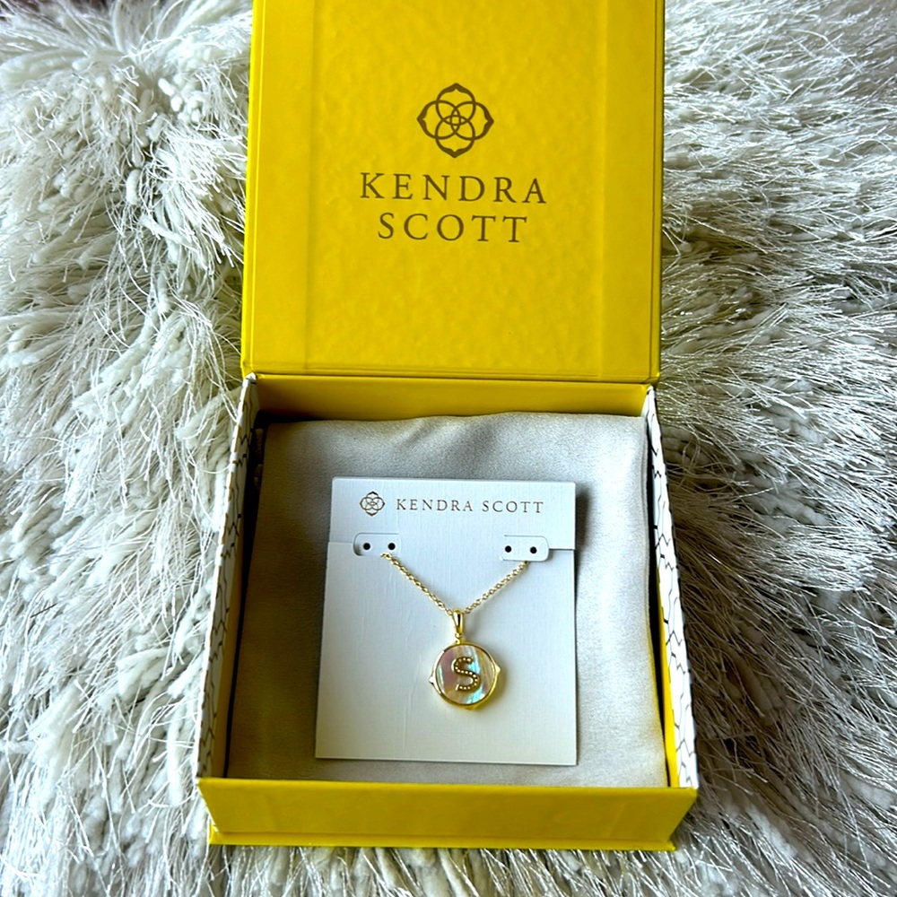 Kendra Scott “S” Initial Necklace